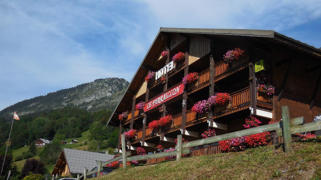 Hotel Le Ferraillon Abondance Exterior foto